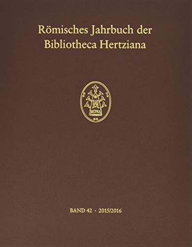 Beispielbild fr Rmisches Jahrbuch der Bibliotheca Hertziana: Band 42 Michalsky, Tanja and Weddigen, Tristan zum Verkauf von BcherExpressBerlin