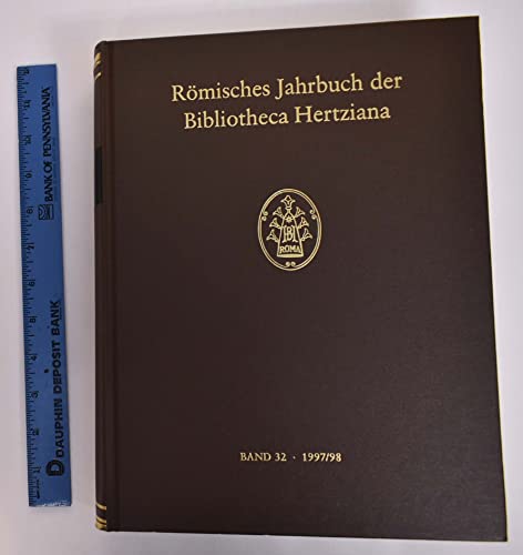 Beispielbild fr Rmisches Jahrbuch der Bibliotheca Hertziana. Band 32 1997/1998. zum Verkauf von SKULIMA Wiss. Versandbuchhandlung