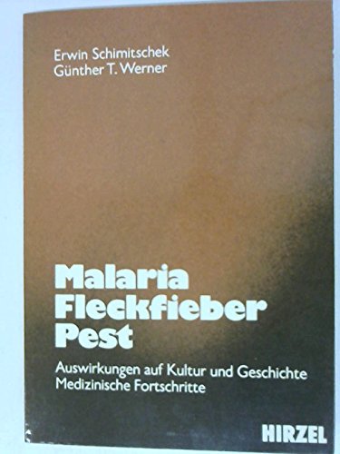 Imagen de archivo de Malaria Fleckfieber Pest a la venta por UHR Books