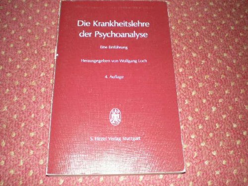 Stock image for Die Krankheitslehre der Psychoanalyse. Eine Einfhrung for sale by medimops