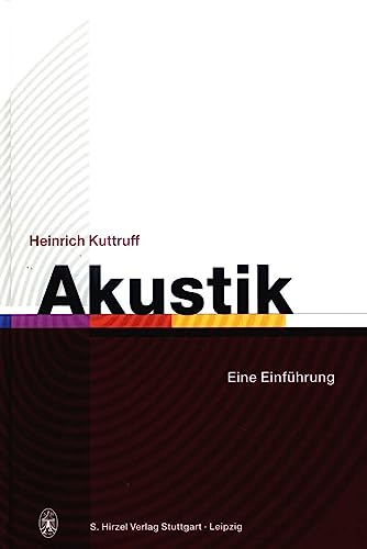 Stock image for Akustik: Eine Einfhrung for sale by Revaluation Books
