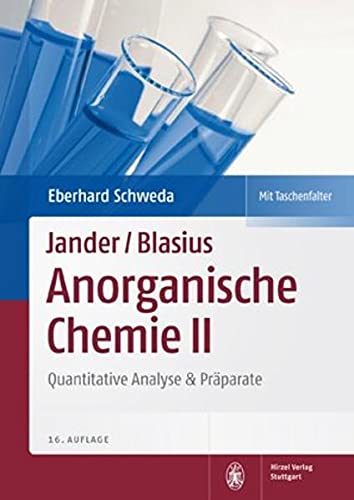 9783777621333: Jander/Blasius: Anorganische Chemie II