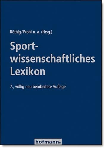 Stock image for Sportwissenschaftliches Lexikon for sale by medimops