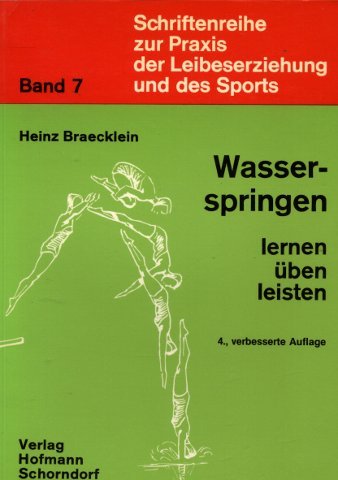 Beispielbild fr Wasserspringen - lernen - ben - leisten zum Verkauf von medimops