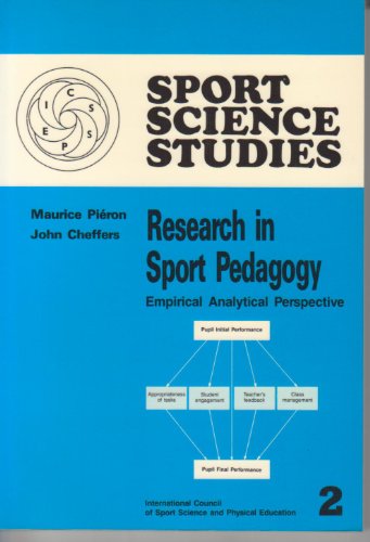 Imagen de archivo de Research in Sport Pedagogy - Empirical Analytical Perspective (Sport Science Studies) a la venta por medimops