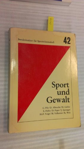 Stock image for Sport und Gewalt for sale by medimops