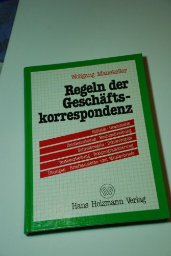 Stock image for Regeln der Geschftskorrespondenz for sale by medimops