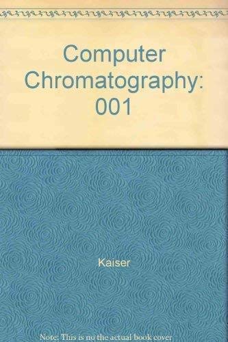 Imagen de archivo de Computer Chromatography Volume 1 a la venta por Zubal-Books, Since 1961