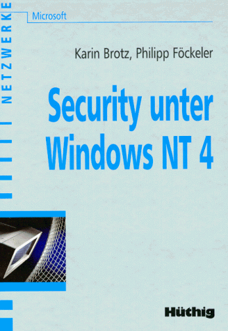 Beispielbild fr Security unter Windows NT4 zum Verkauf von NEPO UG