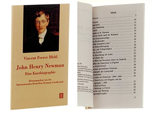 Beispielbild fr John Henry Newman : eine Kurzbiographie / herausgegeben von der Internationalen Deutschen Newman Gesellschaft. - 2., durchgesehene Auflage zum Verkauf von Bibliothek der Erzabtei Beuron
