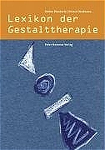 Stock image for Lexikon der Gestalttherapie for sale by medimops