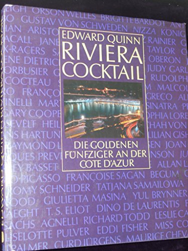 Beispielbild fr Riviera Cocktail. Die goldenen Fnfziger an der Cote d'Azur zum Verkauf von medimops