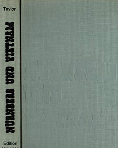 Stock image for Nrnberg und Vietnam. Eine amerikanische Tragdie for sale by Bernhard Kiewel Rare Books