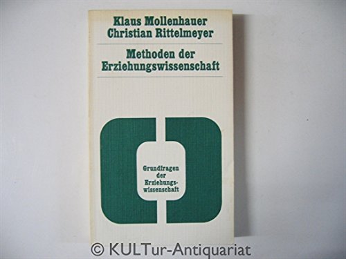 Stock image for Methoden der Erziehungswissenschaft. (Kt) for sale by medimops