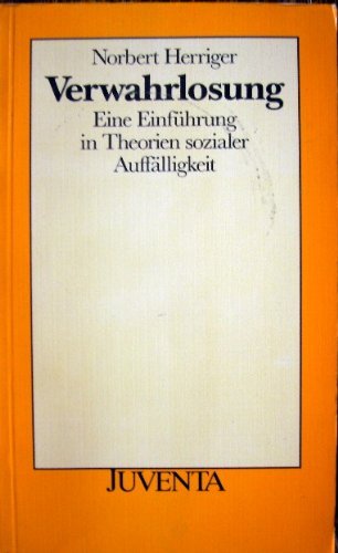 9783779905455: Verwahrlosung: E. Einf. in Theorien sozialer Auffaˆlligkeit (Juventa Paperback) (German Edition)