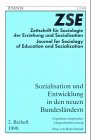 Imagen de archivo de ZSE; Zeitschrift fr Soziologie der Erziehung und Sozialisation, ZSE; Journal for Sociology of Educ a la venta por medimops