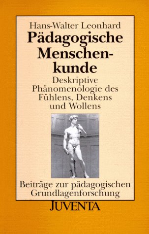 9783779912538: Pdagogische Menschenkunde - Hans-Walter Leonhard