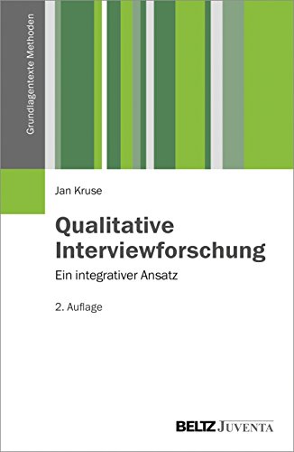 Beispielbild fr Qualitative Interviewforschung: Ein integrativer Ansatz (Grundlagentexte Methoden) zum Verkauf von medimops