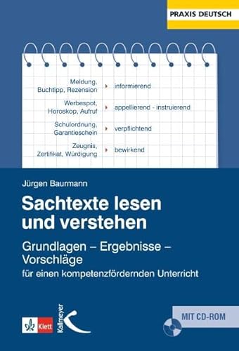 Sachtexte lesen und verstehen - Baurmann, Jürgen