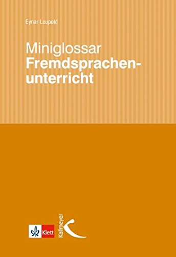 Imagen de archivo de Miniglossar Fremdsprachenunterricht a la venta por medimops