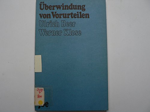 9783780503312: berwindung von Vorurteilen