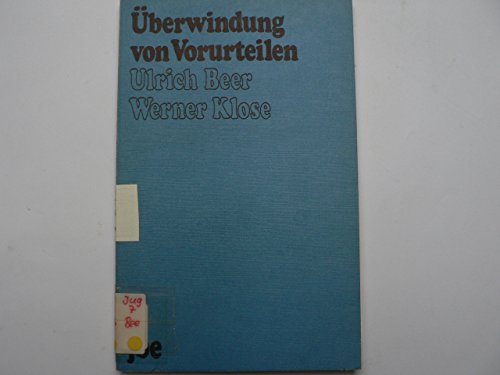 9783780503312: Überwindung von Vorurteilen (Jugend-Bildung-Erziehung) (German Edition)