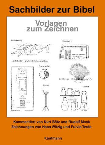 9783780604637: Sachbilder zur Bibel. Vorlagen zum Zeichnen.