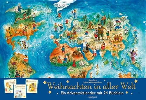 Beispielbild fr Weihnachten in aller Welt - Ein Adventskalender mit 24 Bchern zum Verkauf von Buchpark