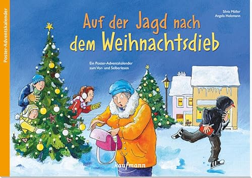 Stock image for Auf der Jagd nach dem Weihnachtsdieb: Ein Krimi-Adventskalender zum Vorlesen und Ausschneiden for sale by GF Books, Inc.