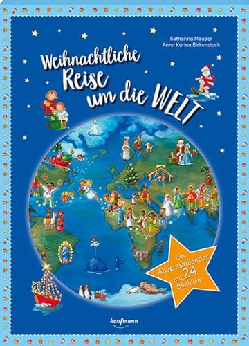 Stock image for Weihnachtliche Reise um die Welt: Ein Adventskalender mit 24 Bchlein (Adventskalender mit Geschichten fr Kinder: Mit 24 Mini-Bchern) for sale by medimops