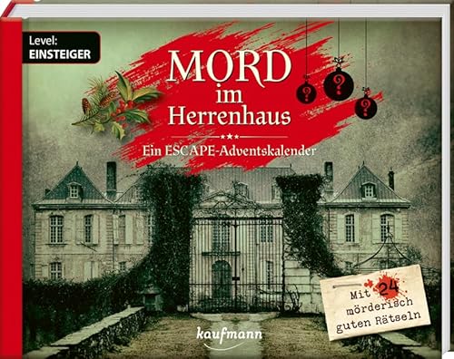 Beispielbild fr Mord im Herrenhaus - Ein Escape-Adventskalender fr Einsteiger: Mit 24 mrderisch guten Rtseln (Escape-Adventskalender fr Einsteiger: Weihnachts-Krimi mit Seiten zum Auftrennen) zum Verkauf von medimops