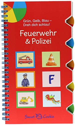 Stock image for Grn, Gelb, Blau - Dreh dich schlau: Feuerwehr & Polizei for sale by medimops