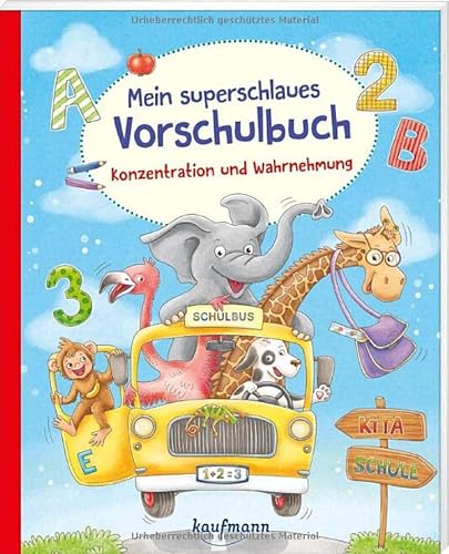 Stock image for Mein superschlaues Vorschulbuch - Konzentration und Wahrnehmung for sale by GreatBookPrices