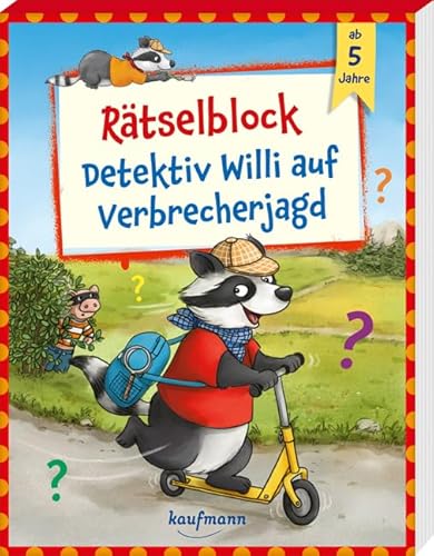 Beispielbild fr Rtselblock - Detektiv Willi auf Verbrecherjagd zum Verkauf von GreatBookPrices