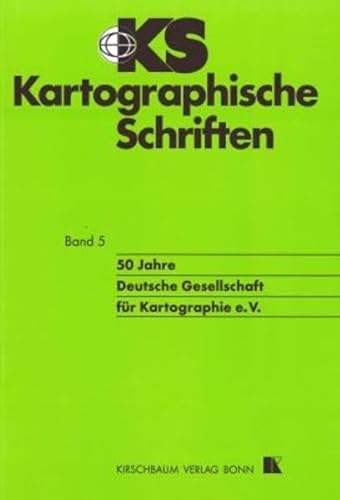 Stock image for 50 Jahre Deutsche Gesellschaft fr Kartographie eV for sale by Ganymed - Wissenschaftliches Antiquariat