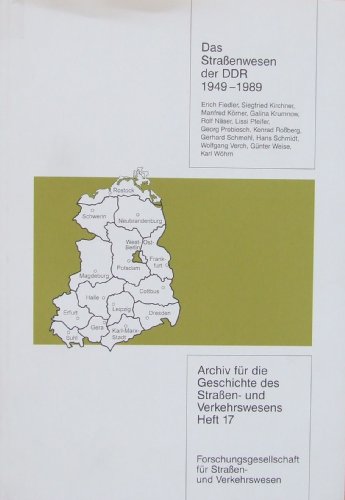 Stock image for Das Straenwesen der DDR 1949-1989. for sale by Worpsweder Antiquariat