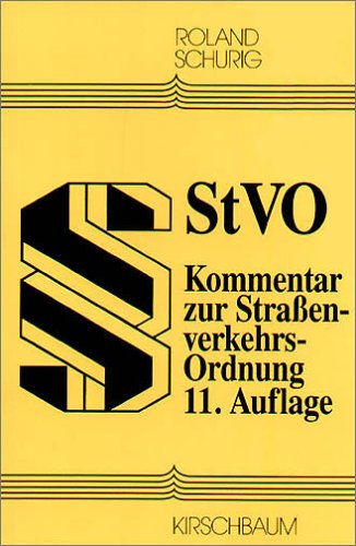 Stock image for StVO - Strassenverkehrs-Ordnung for sale by medimops