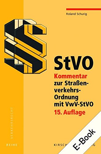 9783781219564: Schurig, R: StVO Kommentar E-Bundle