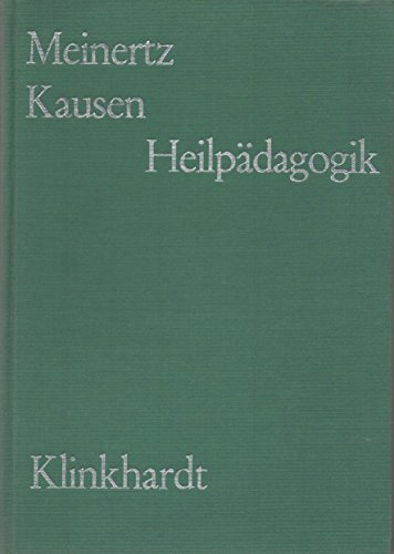 9783781501621: Heilpdagogik [Gebundene Ausgabe] by Friedrich Meinertz