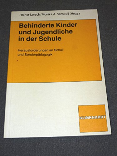 Imagen de archivo de Behinderte Kinder und Jugendliche in der Schule. Herausforderungen an Schul- und Sonderpdagogik a la venta por Hylaila - Online-Antiquariat