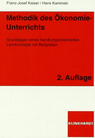Imagen de archivo de Methodik des konomie- Unterrichts a la venta por medimops