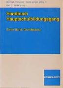 Handbuch Hauptschulbildungsgang, Bd.1, Grundlegung (9783781509474) by Bronder, Dietmar J.; Ipfling, Heinz-JÃ¼rgen; Zenke, Karl G.