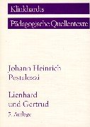 Beispielbild fr Lienhard und Gertrud: Ein Buch fr das Volk zum Verkauf von medimops