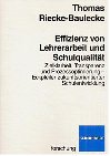 Stock image for Effizienz von Lehrerarbeit und Schulqualitt for sale by medimops