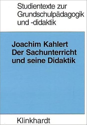 Stock image for Der Sachunterricht und seine Didaktik for sale by medimops