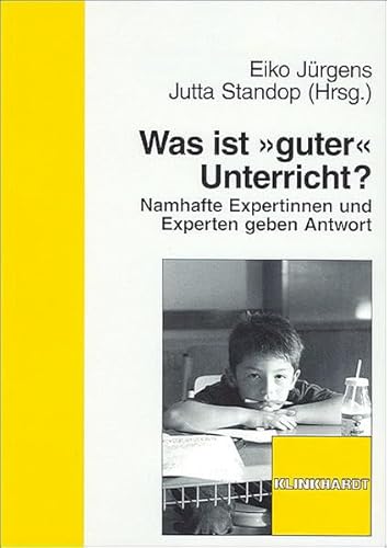 Stock image for Was Ist "Guter" Unterricht?: Namhafte Expertinnen Und Experten Geben Antwort for sale by Revaluation Books