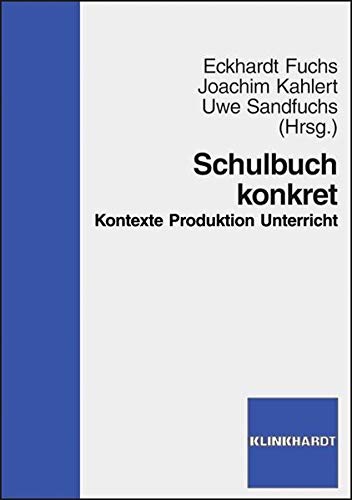 9783781517752: Schulbuch konkret: Kontexte - Produktion - Unterricht