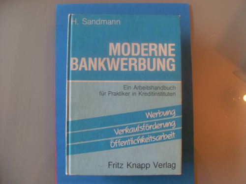 Beispielbild fr Moderne Bankwerbung zum Verkauf von medimops