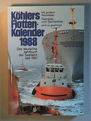 9783782204125: Khlers Flottenkalender 1988