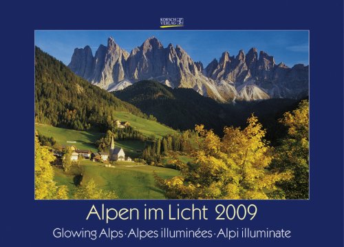 Beispielbild fr Alpen im Licht 2009 zum Verkauf von medimops